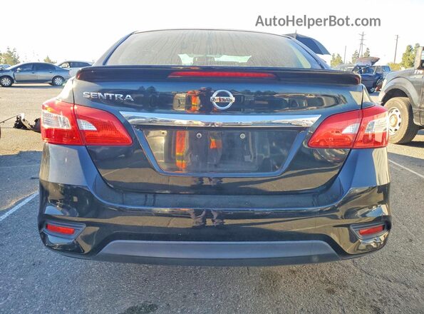 3N1AB7AP8GY262449 2016 NISSAN SENTRA Black Vista trasera