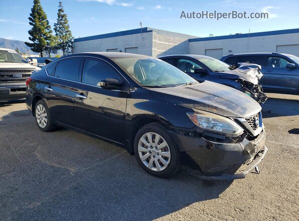 3N1AB7AP8GY262449 2016 NISSAN SENTRA Black Delantero derecho