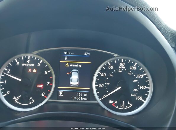 3N1AB7AP8KY243974 2019 NISSAN SENTRA Белый Вид задних сидений