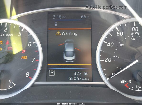 3N1AB7AP8KY276067 2019 NISSAN SENTRA White Widok tylnych siedzeń