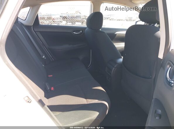 3N1AB7AP8KY276067 2019 NISSAN SENTRA White Widok naklejki z numerem VIN