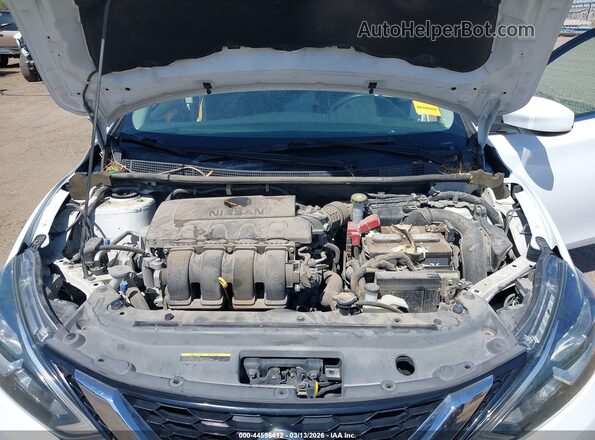 3N1AB7AP8KY276067 2019 NISSAN SENTRA White Widok z tyłu