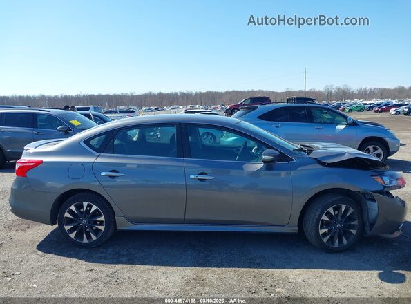 3N1AB7AP8KY352631 2019 NISSAN SENTRA Gray 