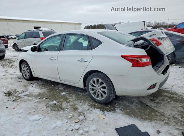 3N1AB7AP8KY433807 2019 NISSAN SENTRA White 