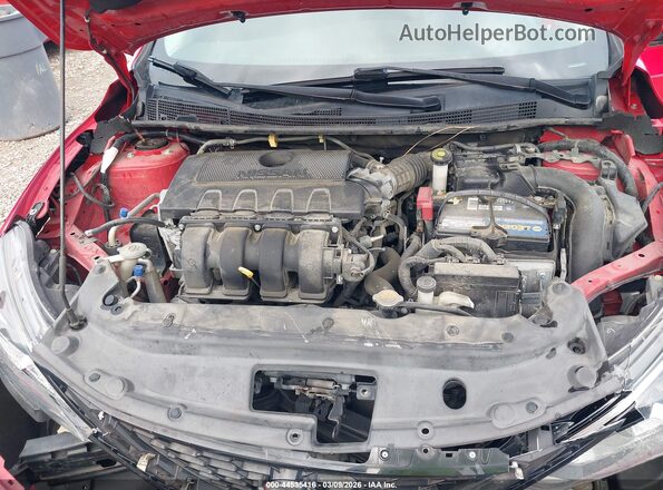 3N1AB7AP9HY311451 2017 NISSAN SENTRA Red Հետևի տեսք