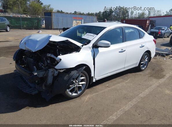 3N1AB7AP9HY365638 2017 NISSAN SENTRA White Vista tres cuartos delantera izquierda