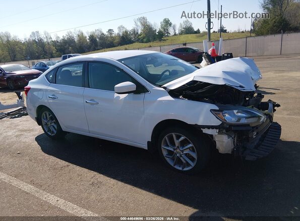 3N1AB7AP9HY365638 2017 NISSAN SENTRA White Vista interior de 360 grados