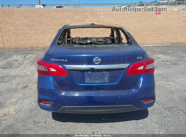 3N1AB7AP9KL610247 2019 NISSAN SENTRA Blue 
