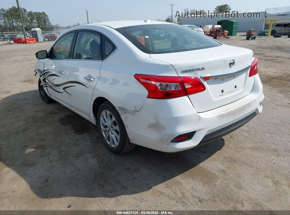 3N1AB7AP9KY315815 2019 NISSAN SENTRA White უკანა მარცხენა