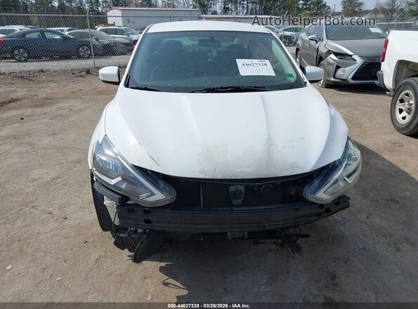 3N1AB7AP9KY315815 2019 NISSAN SENTRA White უკანა სალონის ხედი