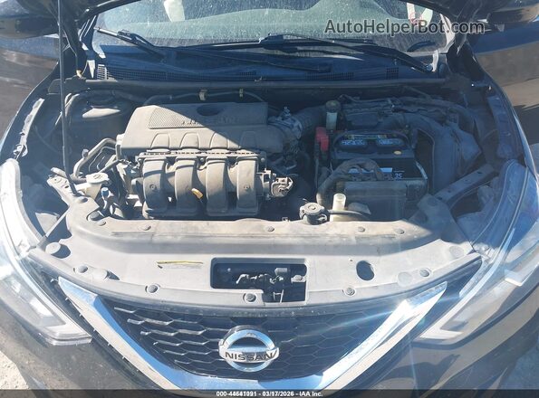 3N1AB7APXGL661098 2016 NISSAN SENTRA Black Вид ззаду