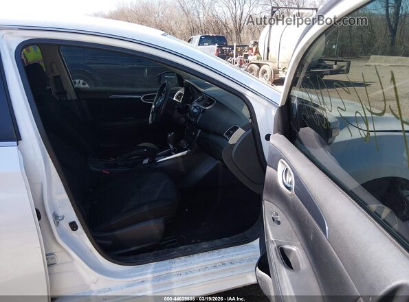 3N1AB7APXHY236730 2017 NISSAN SENTRA White Widok wnętrza z przodu