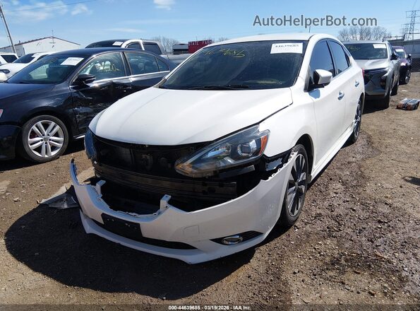 3N1AB7APXHY236730 2017 NISSAN SENTRA White Przód lewy