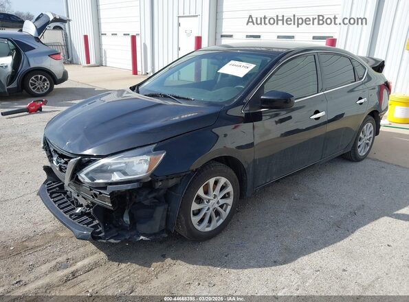 3N1AB7APXJL642218 2018 NISSAN SENTRA Черный 