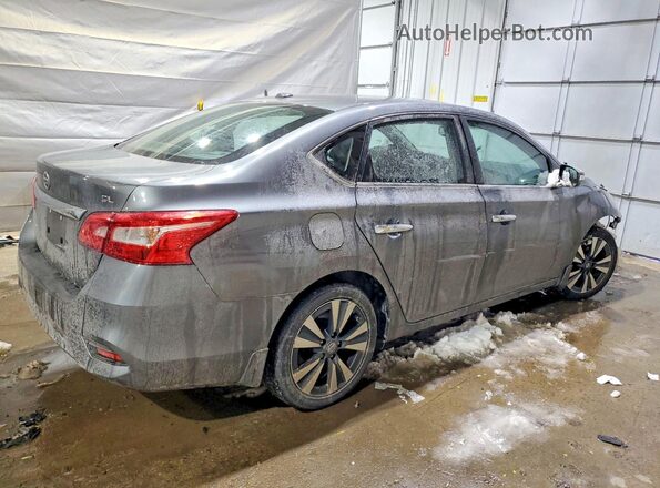 3N1AB7APXKY222026 2019 NISSAN SENTRA Silver Հետևի աջ
