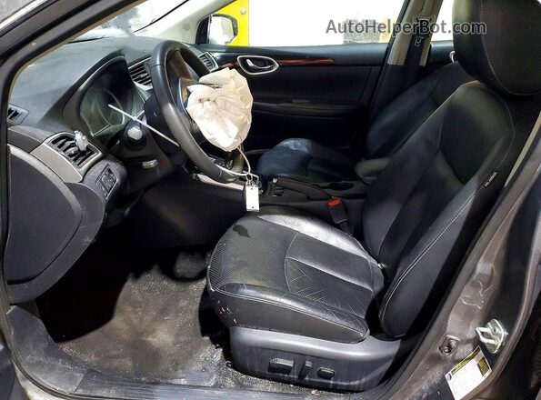 3N1AB7APXKY222026 2019 NISSAN SENTRA Silver Սալոնի դիմացի տեսք