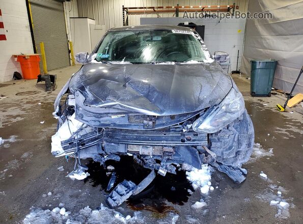 3N1AB7APXKY222026 2019 NISSAN SENTRA Silver Դիմացի տեսք
