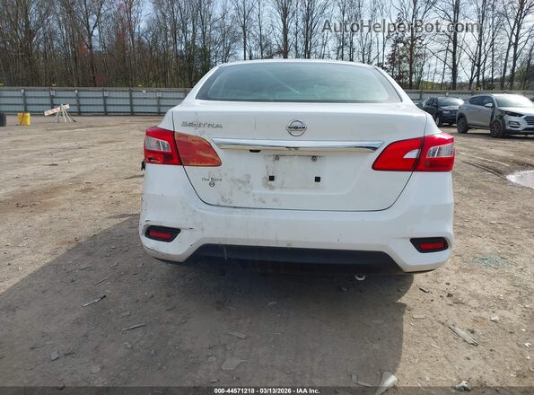 3N1AB7APXKY389857 2019 NISSAN SENTRA Белый 
