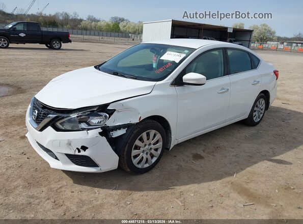 3N1AB7APXKY389857 2019 NISSAN SENTRA Белый 