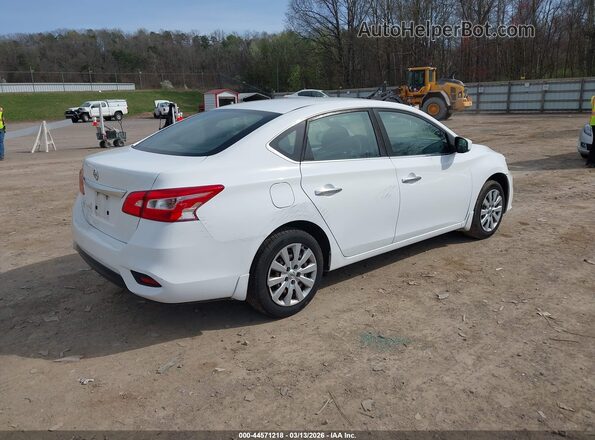 3N1AB7APXKY389857 2019 NISSAN SENTRA Белый 