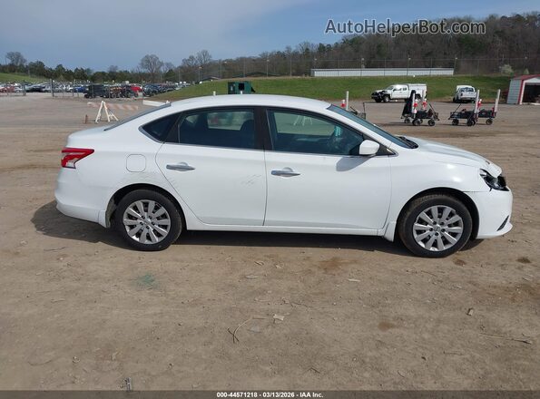 3N1AB7APXKY389857 2019 NISSAN SENTRA Белый 
