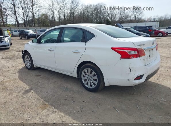 3N1AB7APXKY389857 2019 NISSAN SENTRA Белый 