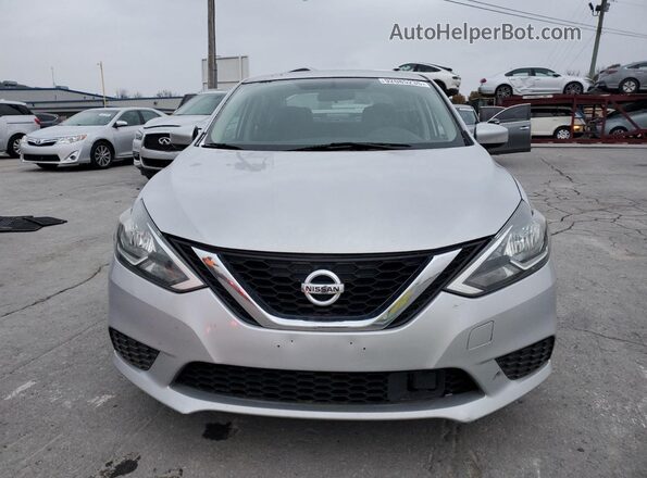 3N1AB7APXKY446638 2019 NISSAN SENTRA Silver 
