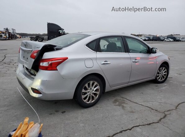 3N1AB7APXKY446638 2019 NISSAN SENTRA Silver 