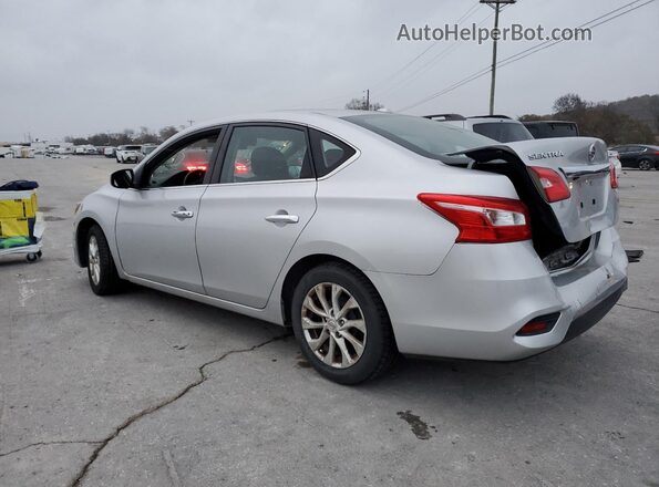 3N1AB7APXKY446638 2019 NISSAN SENTRA Silver 