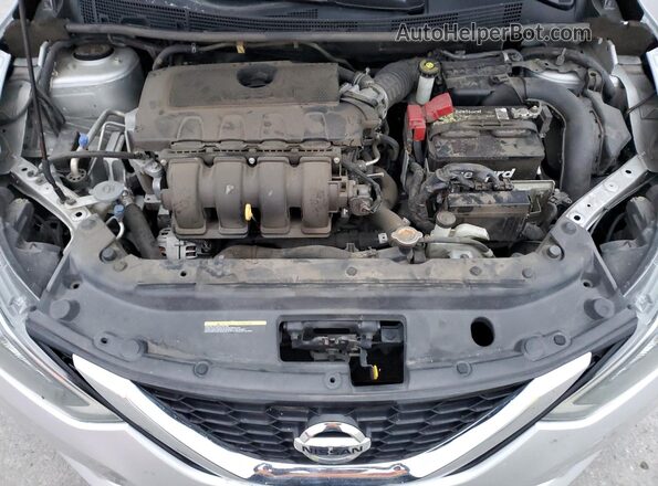 3N1AB7APXKY446638 2019 NISSAN SENTRA Silver 