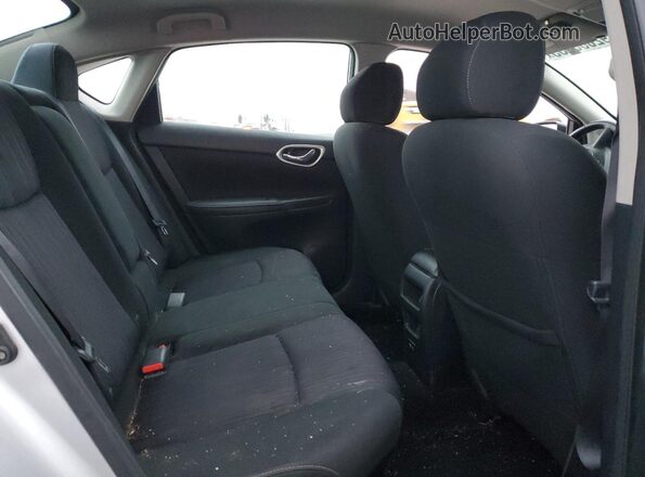 3N1AB7APXKY446638 2019 NISSAN SENTRA Silver 