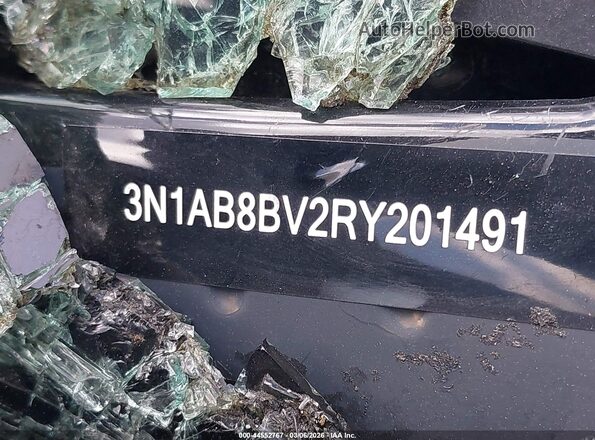 3N1AB8BV2RY201491 2024 NISSAN SENTRA Black Engine compartment view