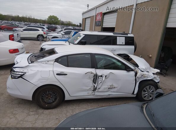 3N1AB8BV2SY224792 2025 NISSAN SENTRA White Սալոնի 360 աստիճան տեսք