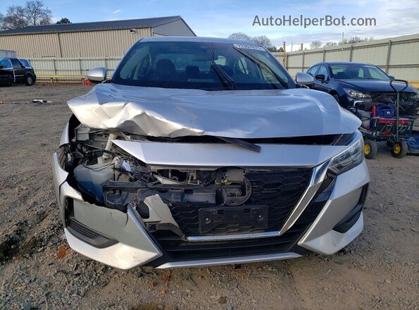 3N1AB8BV3MY276533 2021 NISSAN SENTRA Silver Front view