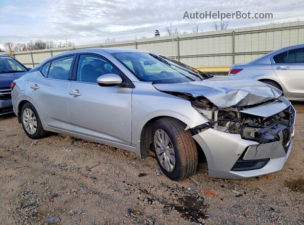3N1AB8BV3MY276533 2021 NISSAN SENTRA Silver Front right