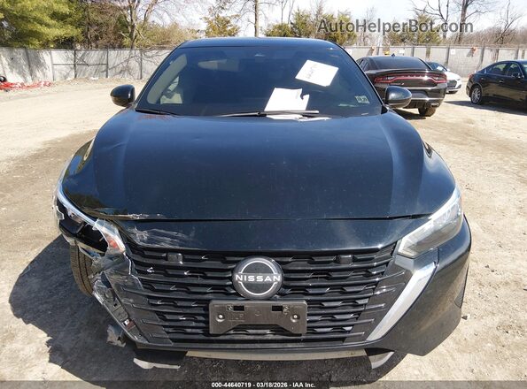 3N1AB8BV3RY372489 2024 NISSAN SENTRA Black უკანა სალონის ხედი