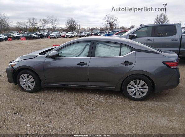 3N1AB8BV4SY350586 2025 NISSAN SENTRA Gray Widok wnętrza 360 stopni