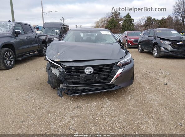 3N1AB8BV4SY350586 2025 NISSAN SENTRA Gray Widok zestawu wskaźników