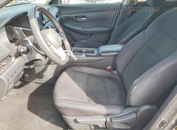 3N1AB8BV5MY259040 2021 NISSAN SENTRA Gray წინა სალონის ხედი
