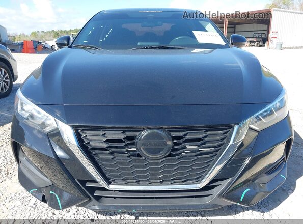3N1AB8BV7MY211233 2021 NISSAN SENTRA Black ხელსაწყოთა პანელის ხედი