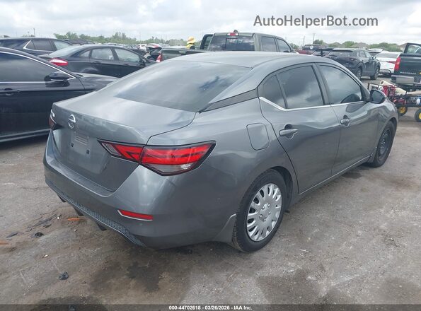 3N1AB8BV7MY315785 2021 NISSAN SENTRA Gray Trasero derecho