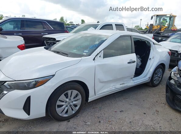 3N1AB8BV9SY211831 2025 NISSAN SENTRA White Սալոնի 360 աստիճան տեսք