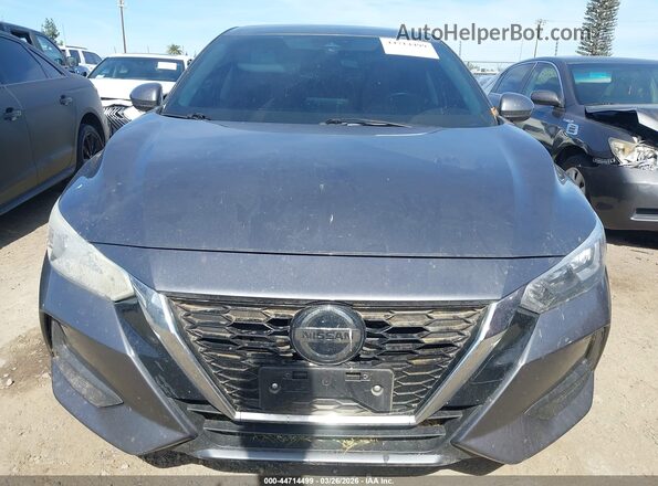 3N1AB8CV0MY303380 2021 NISSAN SENTRA Серый Вид щитка приборов