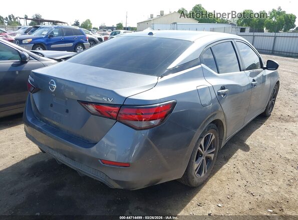 3N1AB8CV0MY303380 2021 NISSAN SENTRA Серый Задняя правая четверть