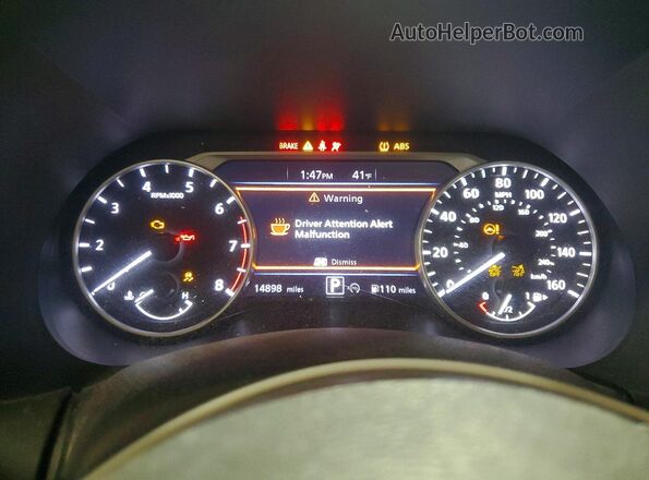 3N1AB8CV0SY363091 2025 NISSAN SENTRA Black Vista del cuadro de instrumentos