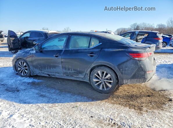 3N1AB8CV1MY244730 2021 NISSAN SENTRA Black Задня ліва чверть