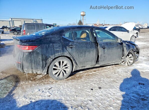 3N1AB8CV1MY244730 2021 NISSAN SENTRA Black Задня права чверть