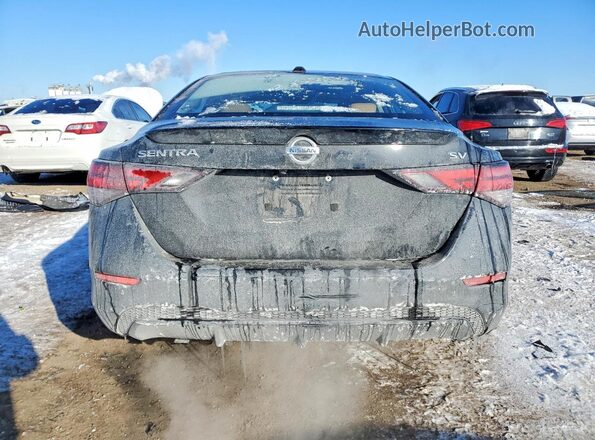 3N1AB8CV1MY244730 2021 NISSAN SENTRA Black Вид ззаду