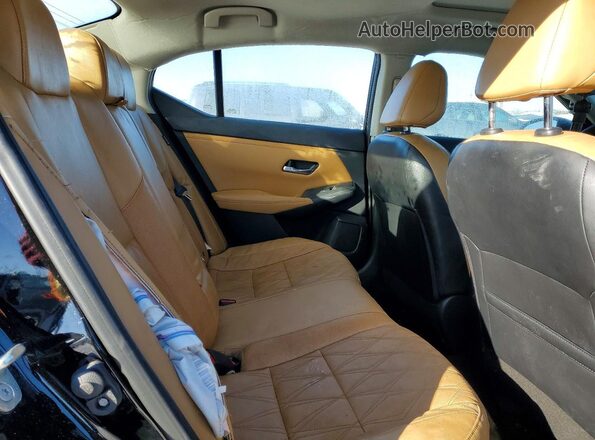 3N1AB8CV1MY244730 2021 NISSAN SENTRA Black Вид задніх сидінь