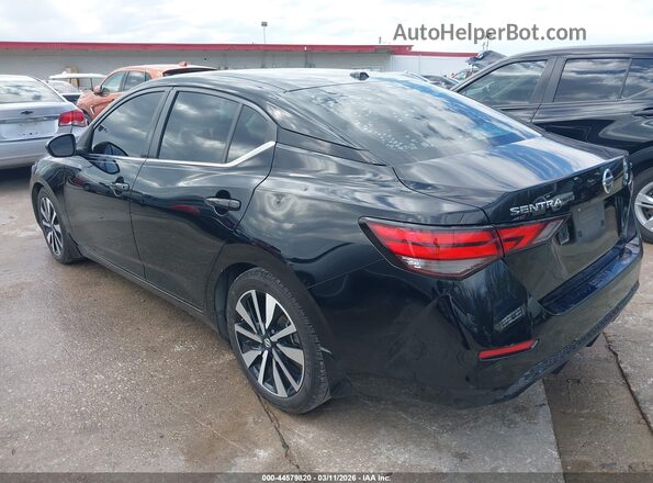 3N1AB8CV1MY291398 2021 NISSAN SENTRA Black Задня ліва чверть